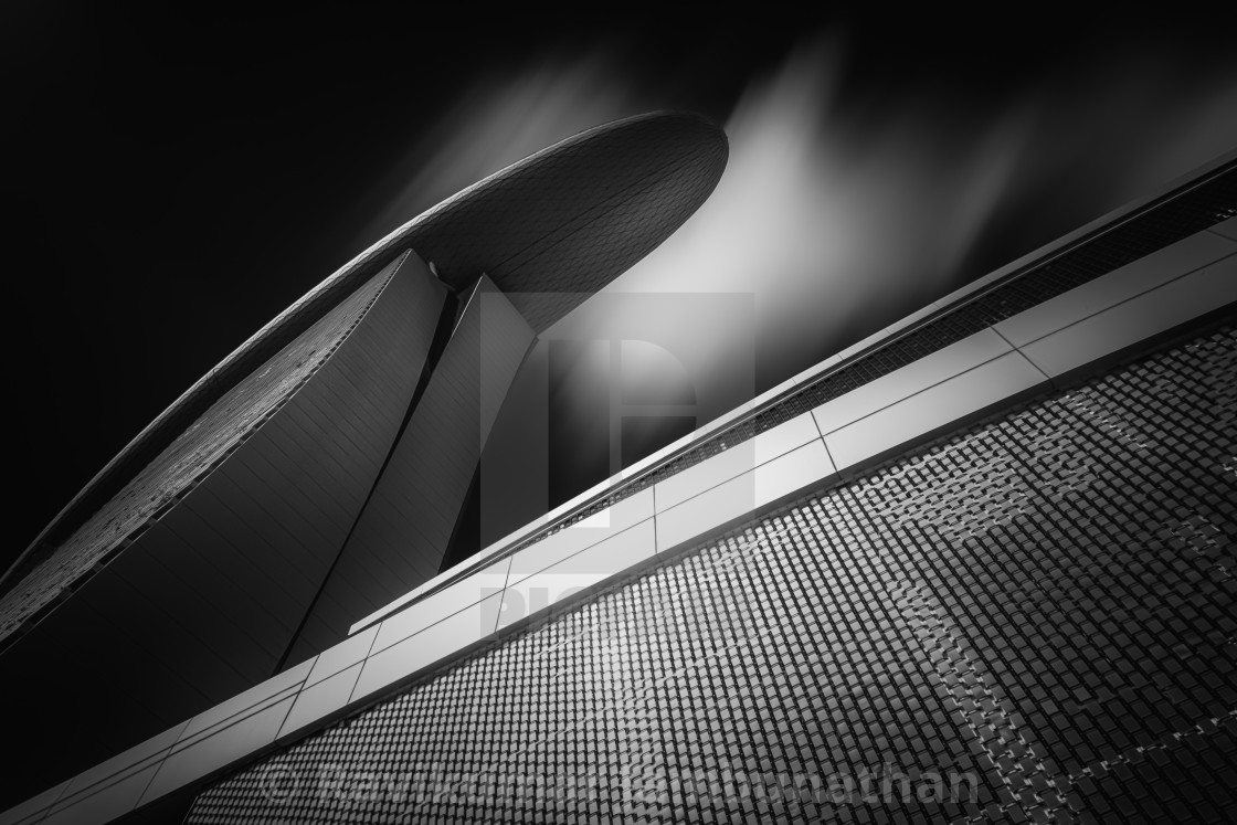 "Marina Bay Sands - Study II" stock image