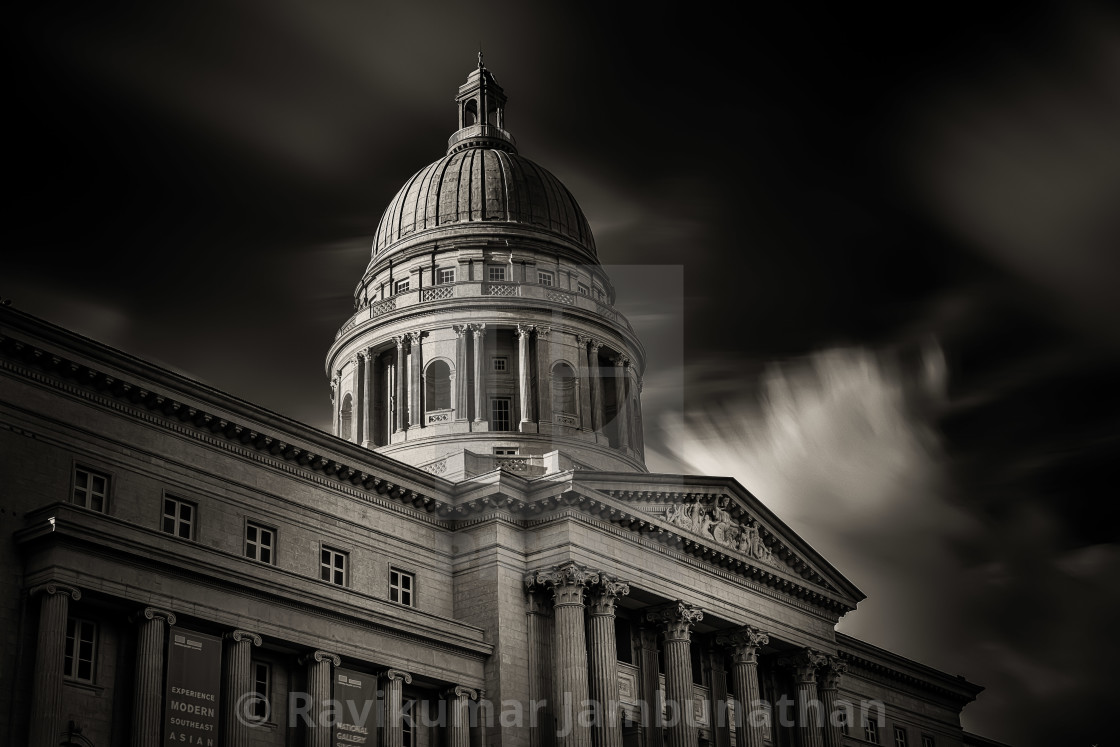 "National Gallery Singapore" stock image