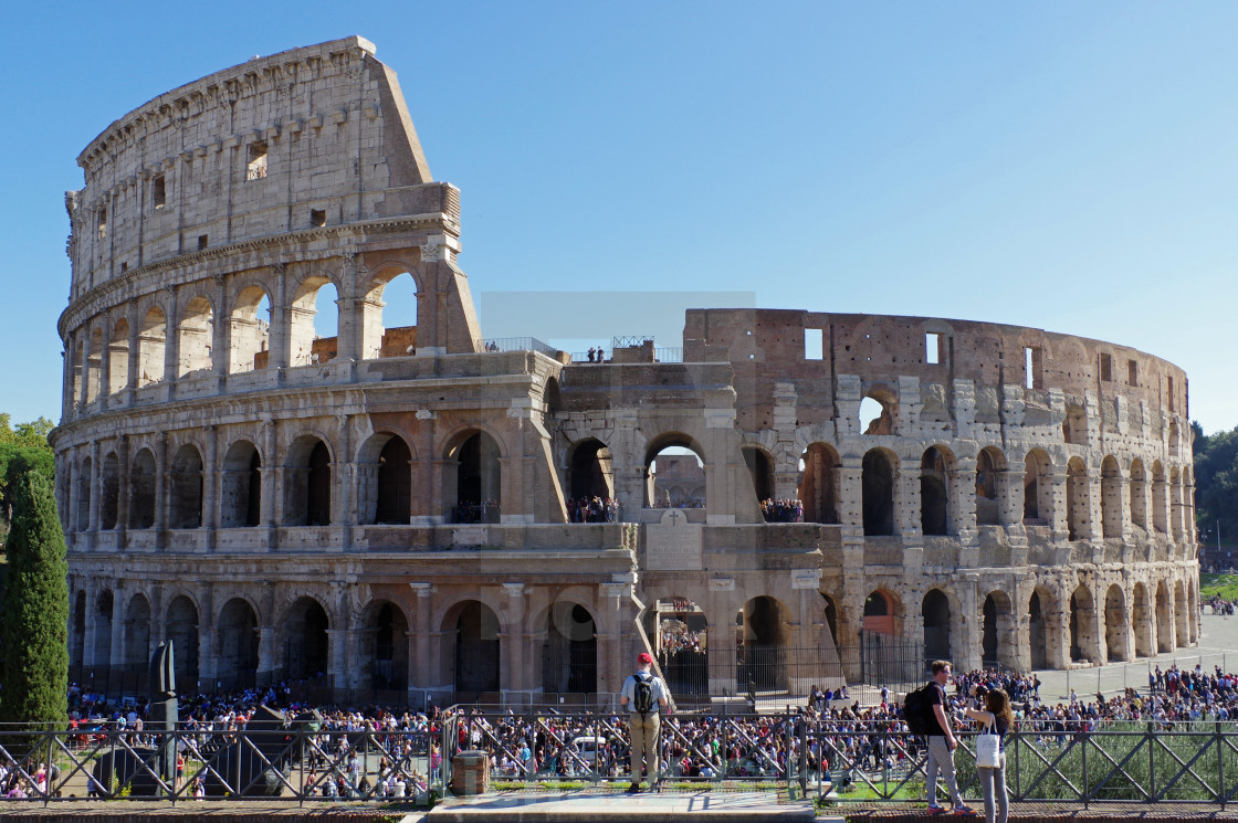 "The Colosseum, Rome" stock image