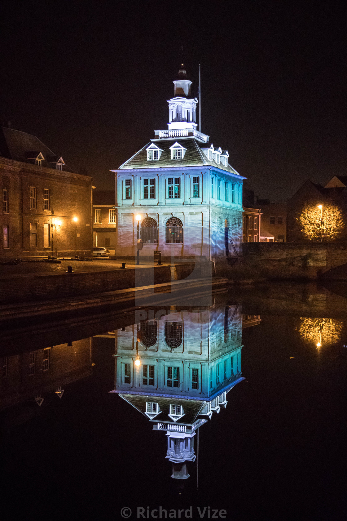 "Custom House, Purfleet Quay, King's Lynn, Norfolk" stock image