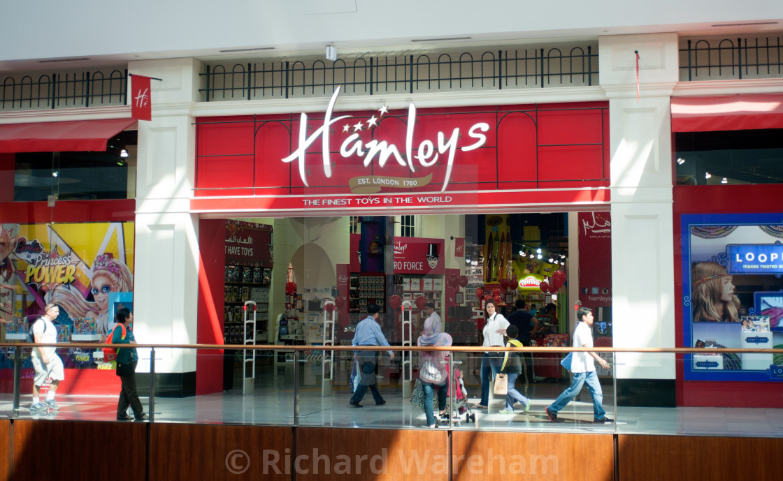 Dubai United Arab Emirates Hamleys Toy Shop In Dubai Mall