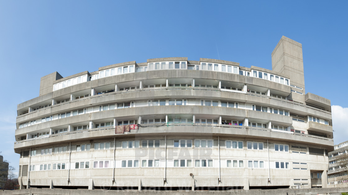 Southampton Uk Brutalist Architecture Wyndham Court Built In 1966