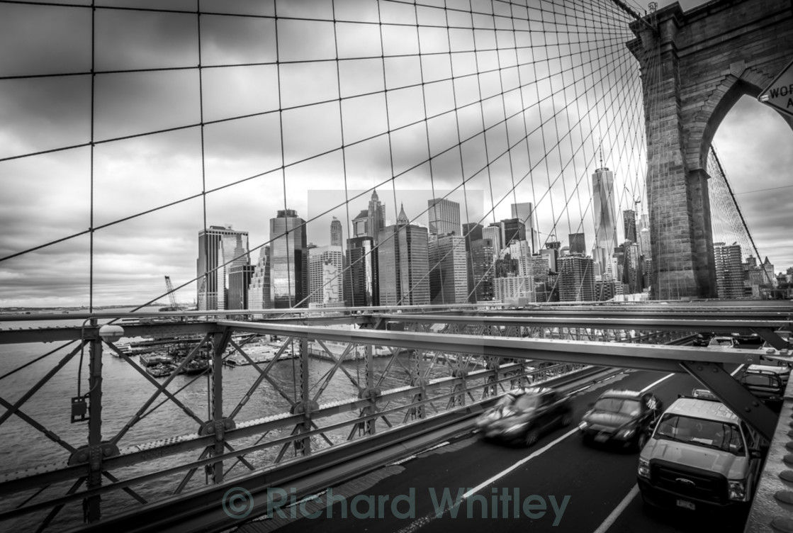 "Brooklyn Bridge" stock image