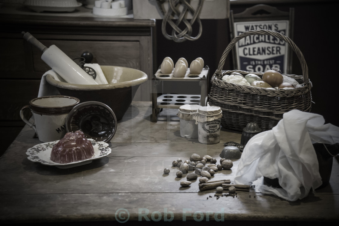 Old Fashioned Kitchen Items License Download Or Print For