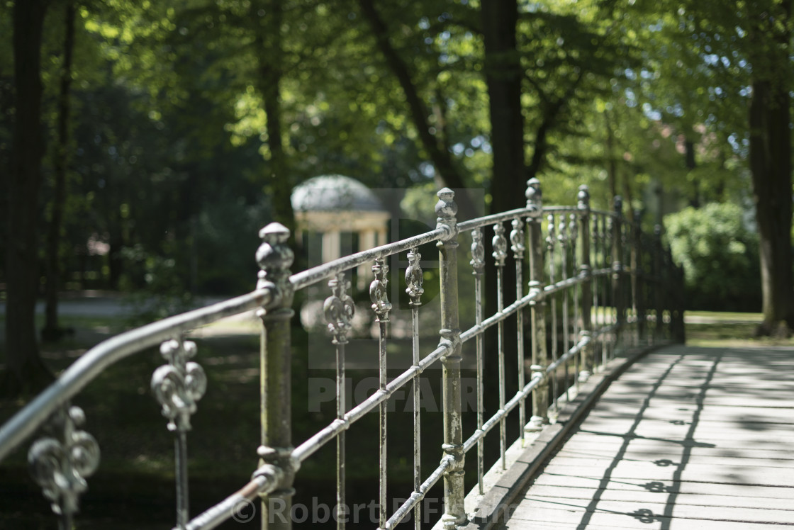 "Park Hofgarten in Bayreuth" stock image