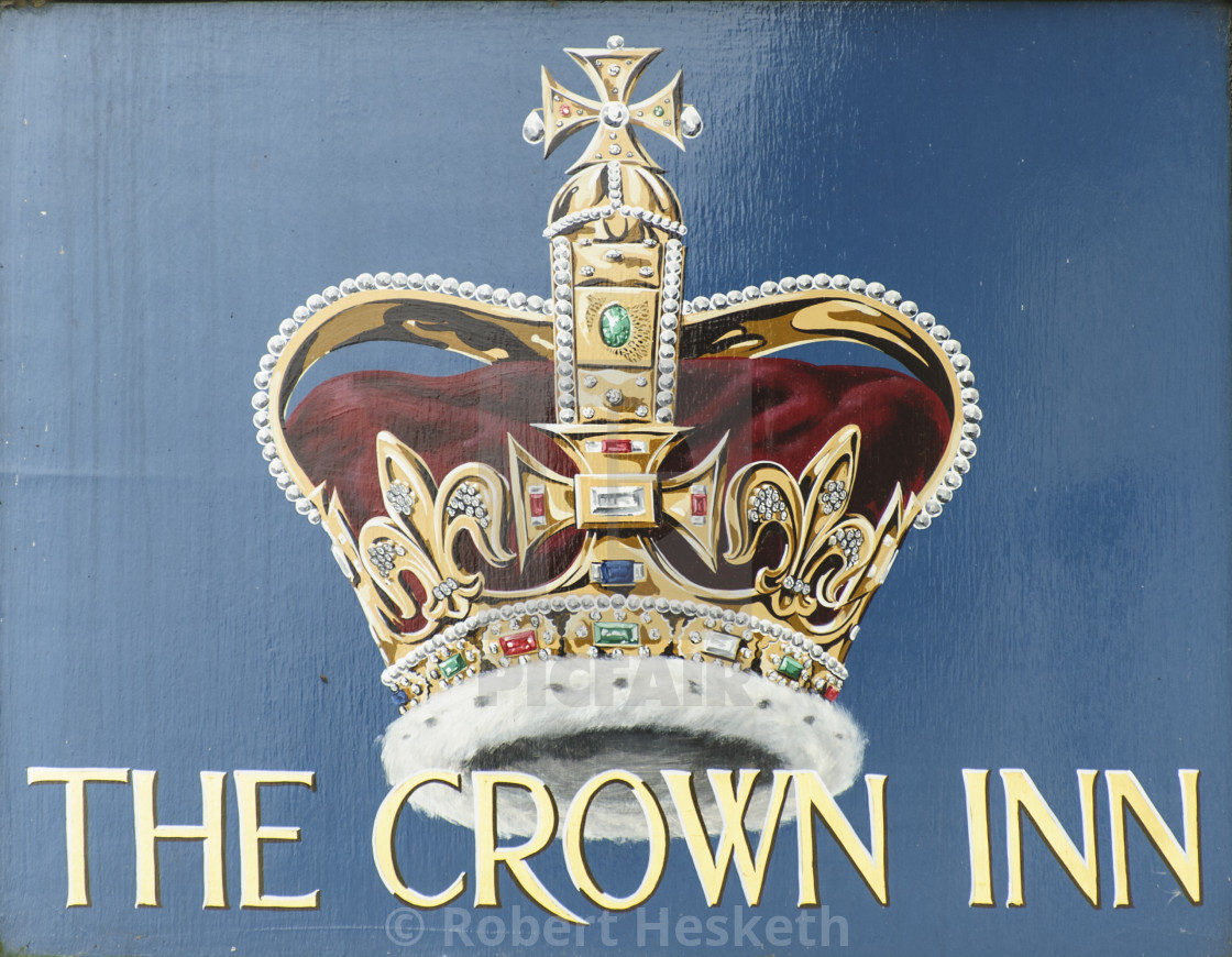 Sign Of The Crown Inn St Ewe Cornwall License Download Or Print For 12 40 Photos Picfair