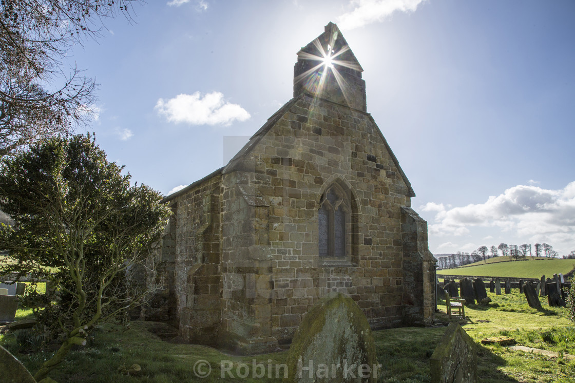 "St Mary's Sunshine." stock image