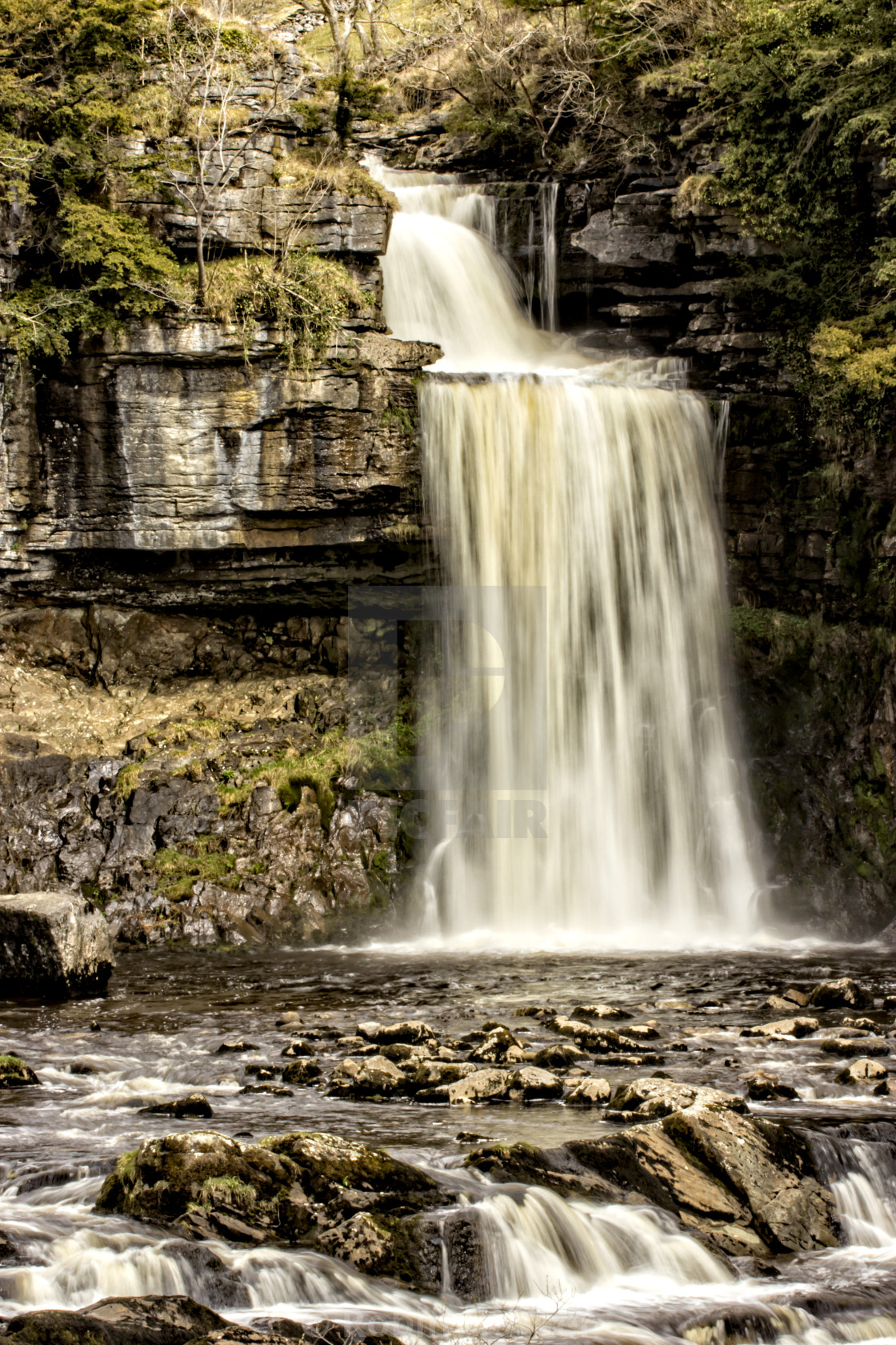 "Thornton Falls." stock image