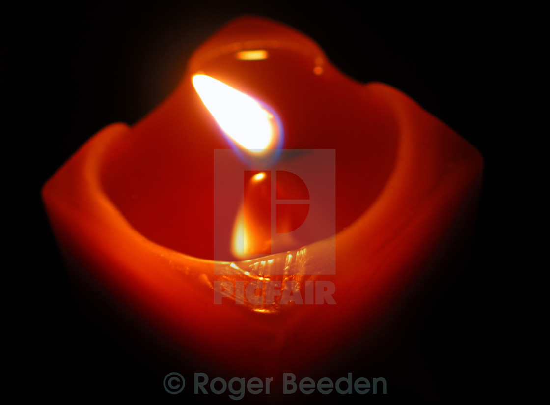 "Candle in the Wind" stock image