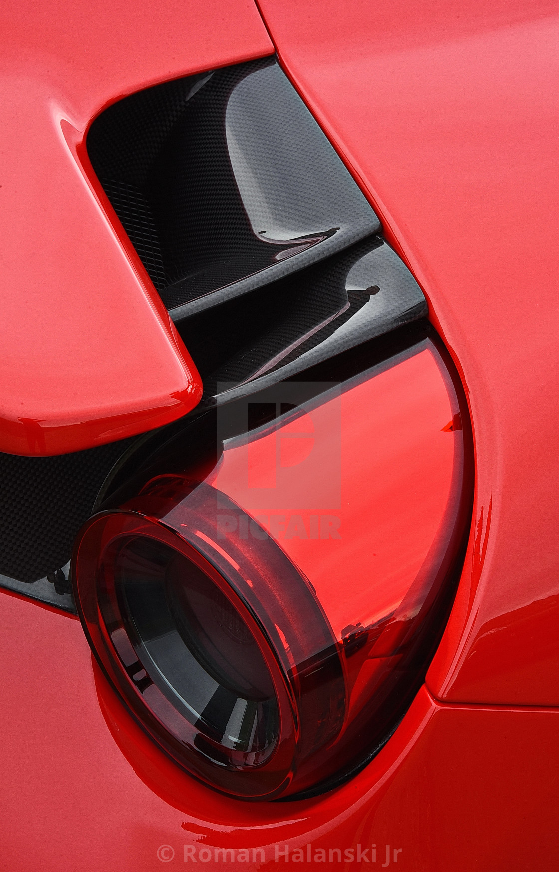 Ferrari F8 Tributo Tail Light License Download Or Print