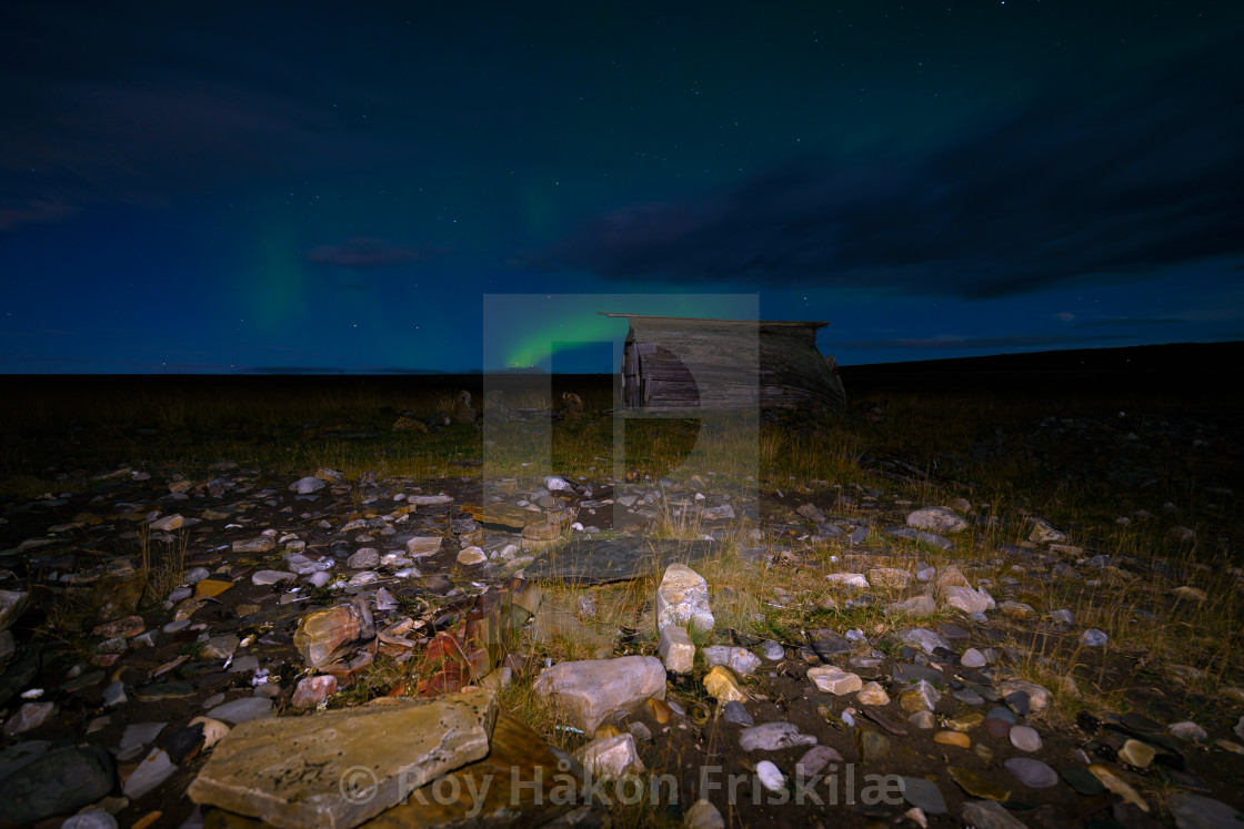 "The old shed" stock image