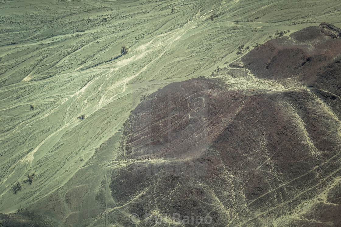 Nazca Peru August 14 2017 Astronaut Figure Of The Nazca Lines In Nazca License Download Or Print For 1 24 Photos Picfair