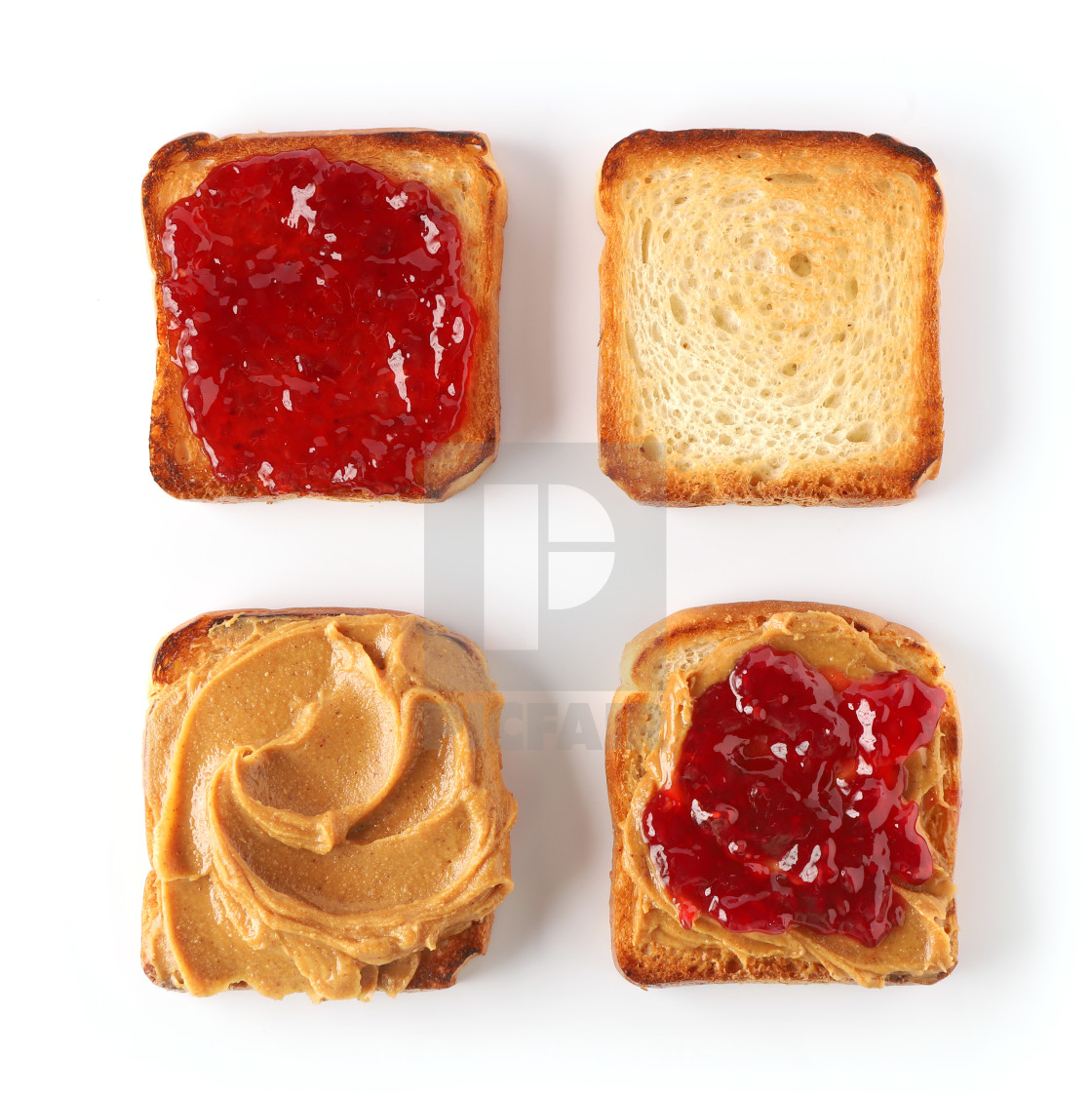 Toasted Bread With Peanut Butter And Jam License Download Or Print For 12 40 Photos Picfair