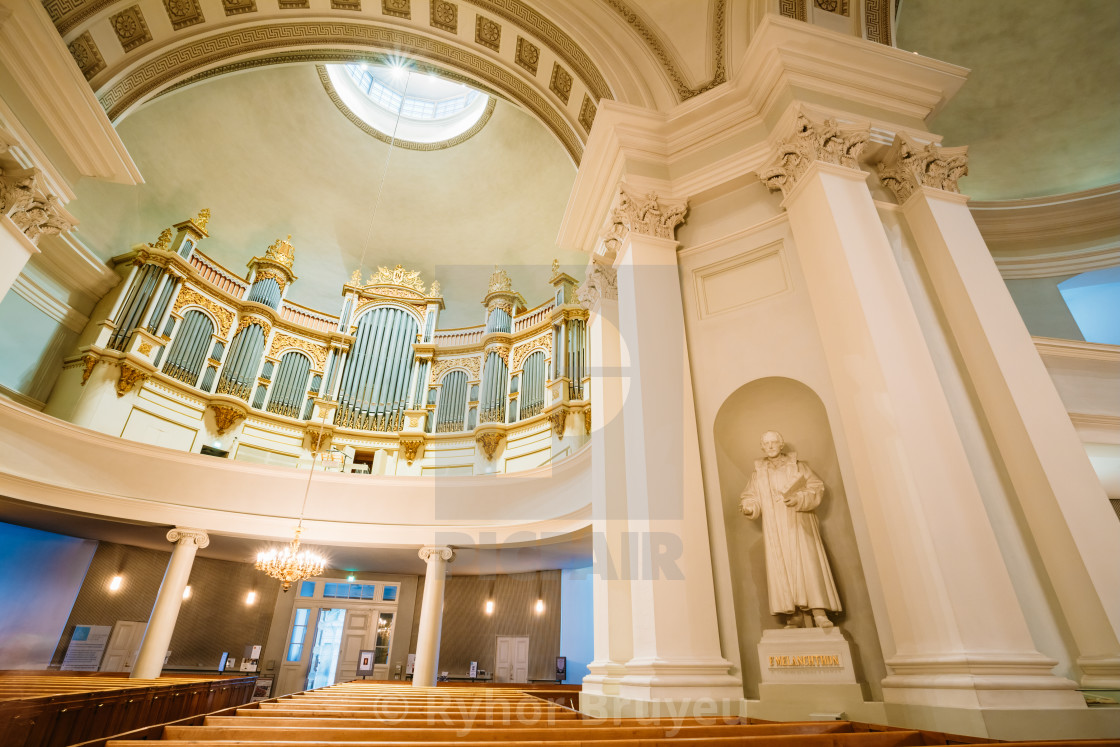 Classical Interior Of Helsinki Cathedral - License ...