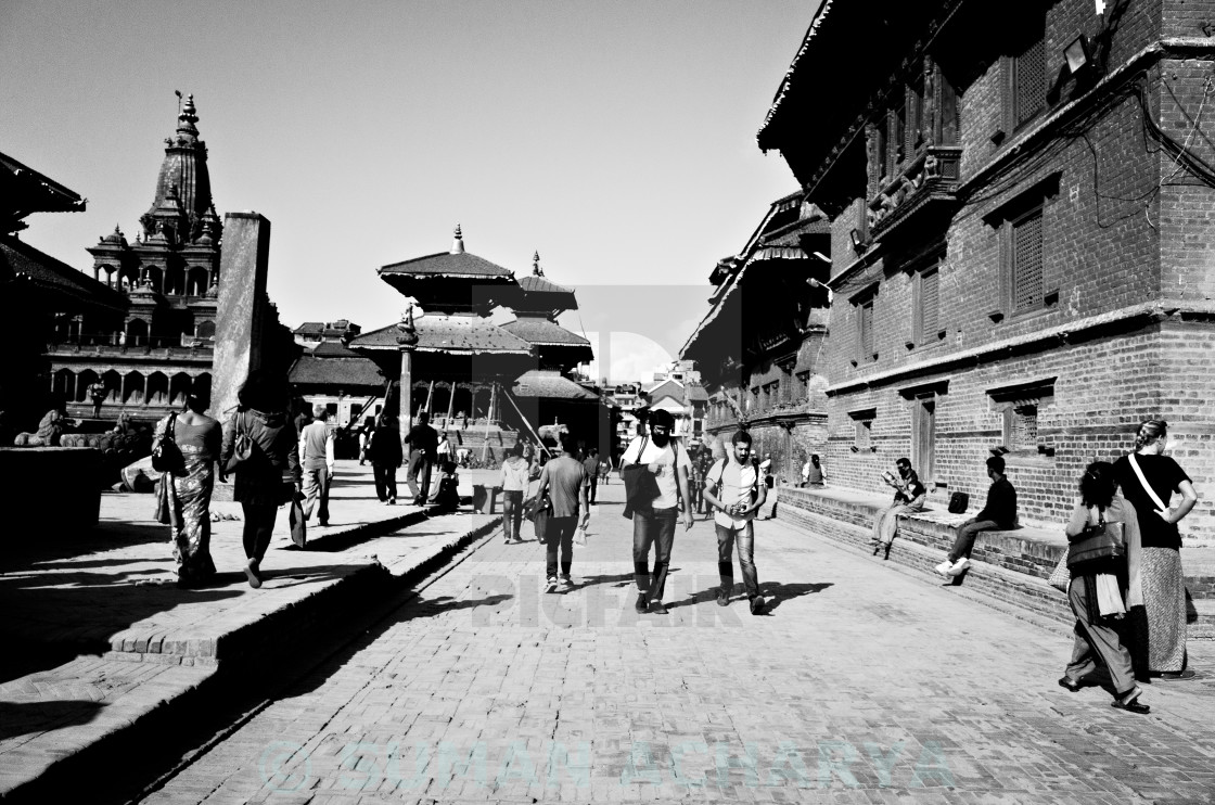 "Patan B/W" stock image