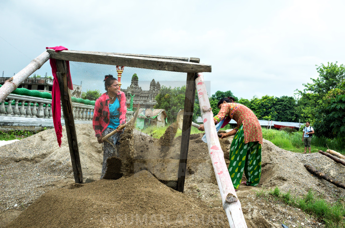 "Workers" stock image