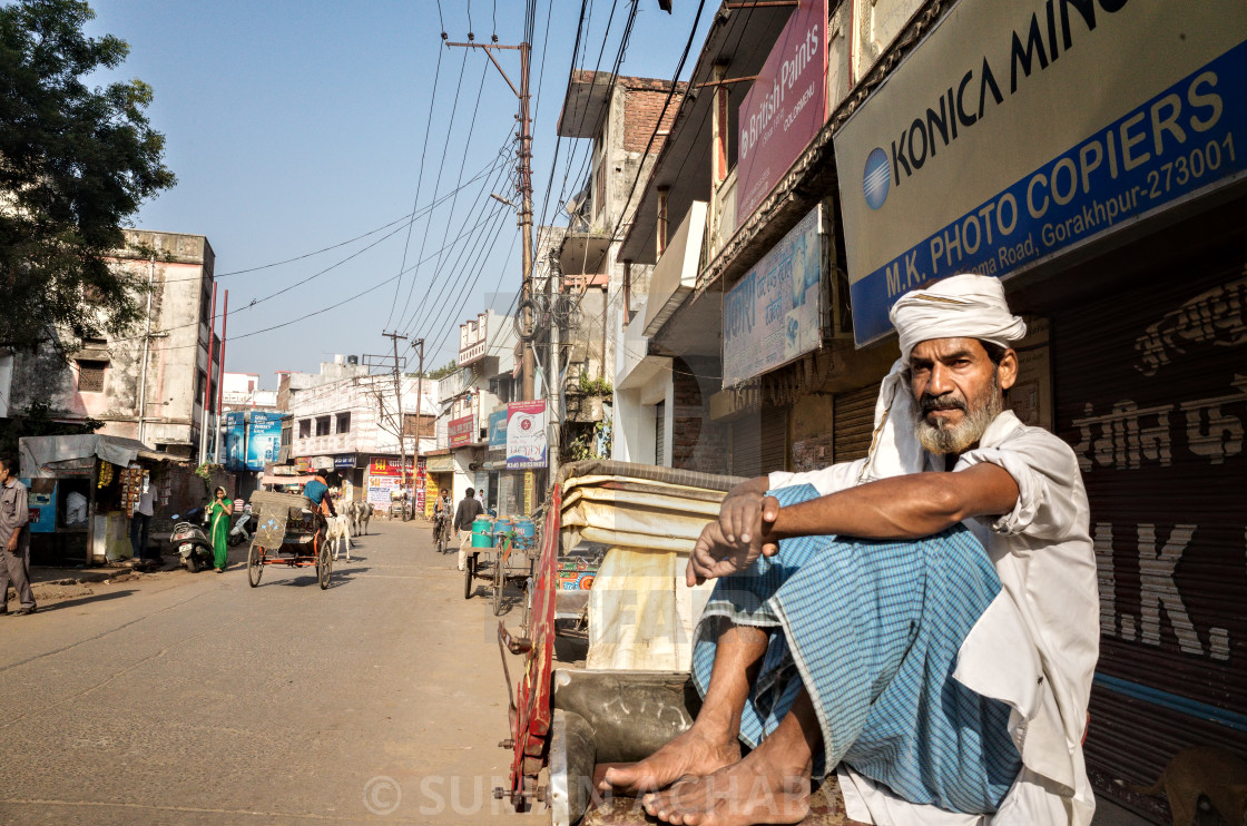 "Street Portrait" stock image