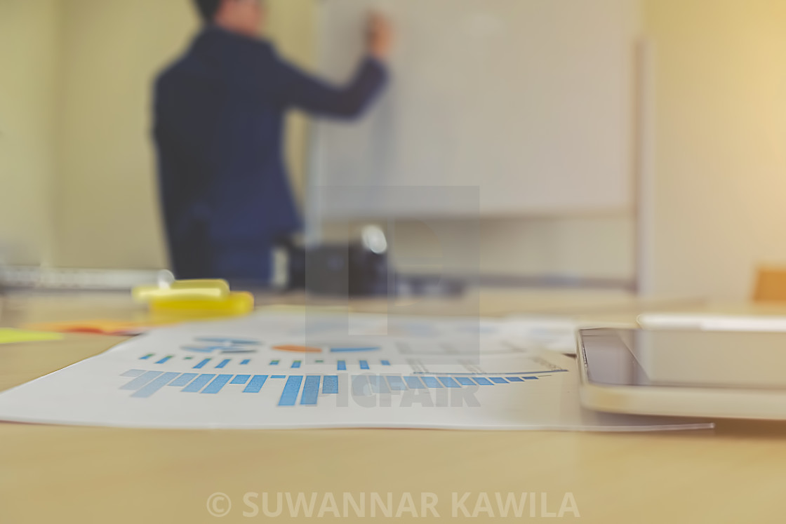 Business Concept With Copy Space Office Desk Table Focus And