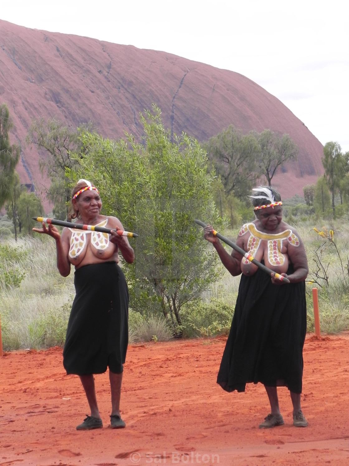 "Traditional Dancing Aborigine Women, Uluru, Australia" by Sal Bolton - $10.70 "Traditional Dancing Aborigine Women, Uluru, Australia" stock image