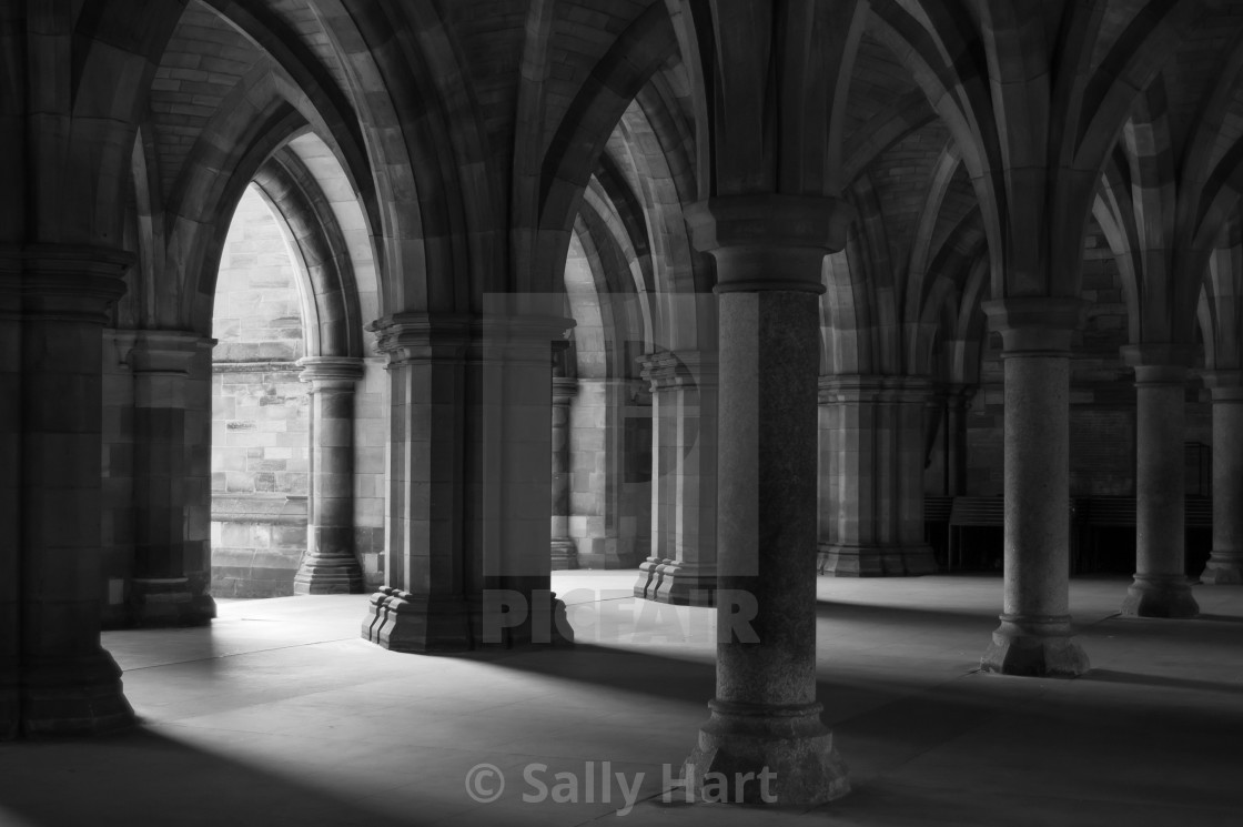 "Glasgow University" stock image