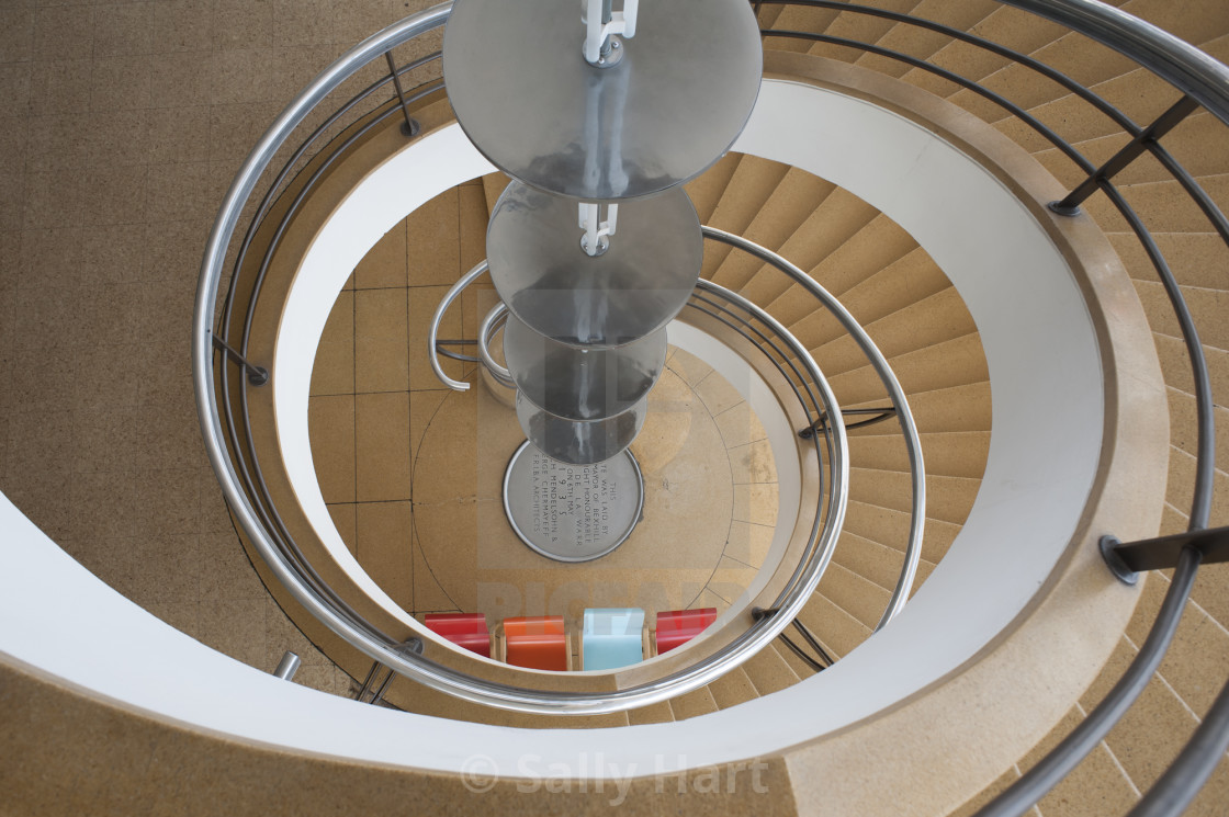 "De La Warr Pavilion" stock image