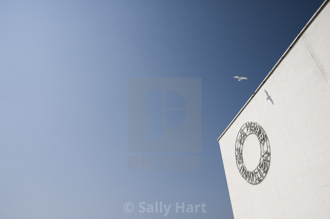 "De La Warr Pavilion" stock image