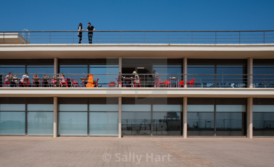 "De La Warr Pavillion" stock image