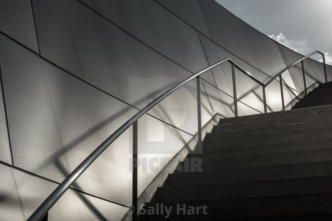 "Walt Disney Concert Hall, LA" stock image