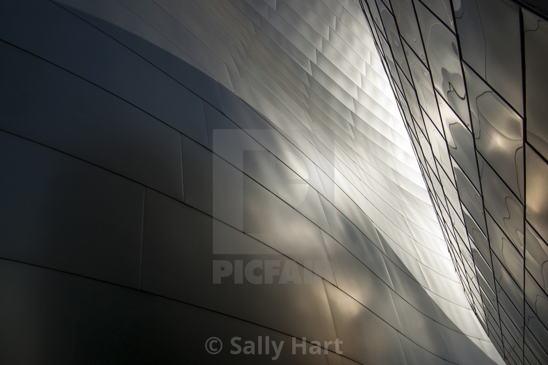 "Walt Disney Concert Hall, LA" stock image