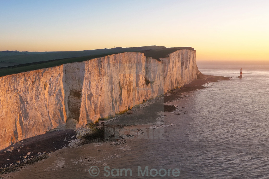 "Beachy Head" stock image