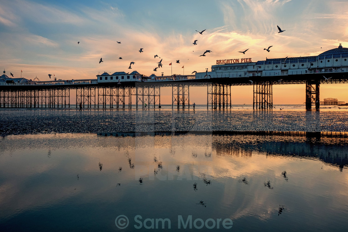 "Brighton Pier" stock image