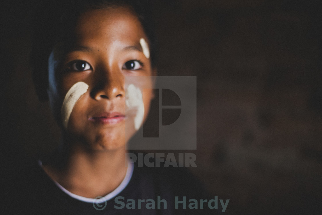 "Burmese Boy" stock image