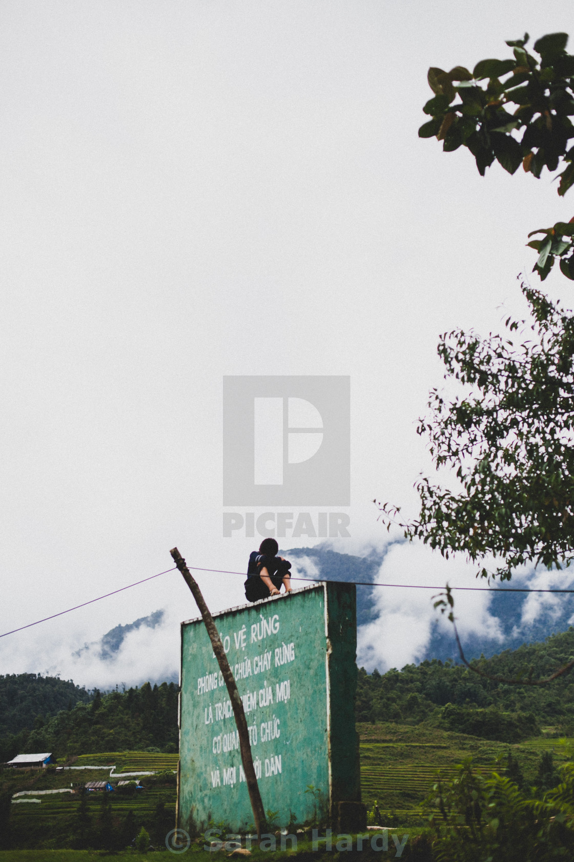 "Sapa boy" stock image