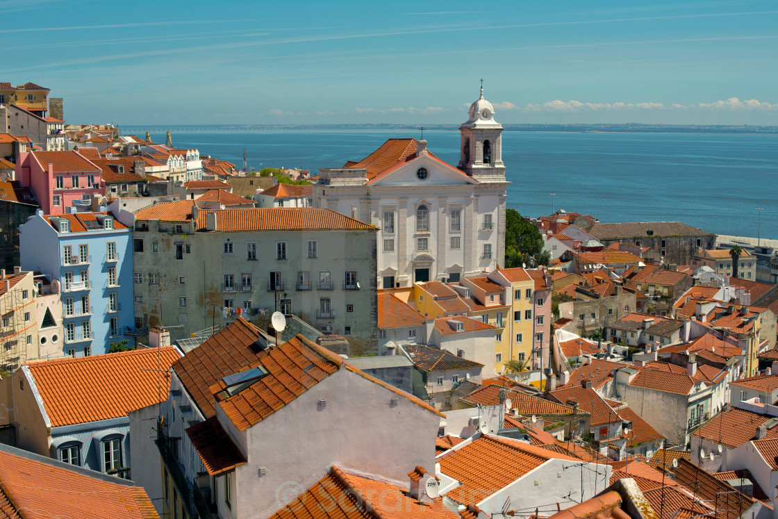 "Lisbon" stock image