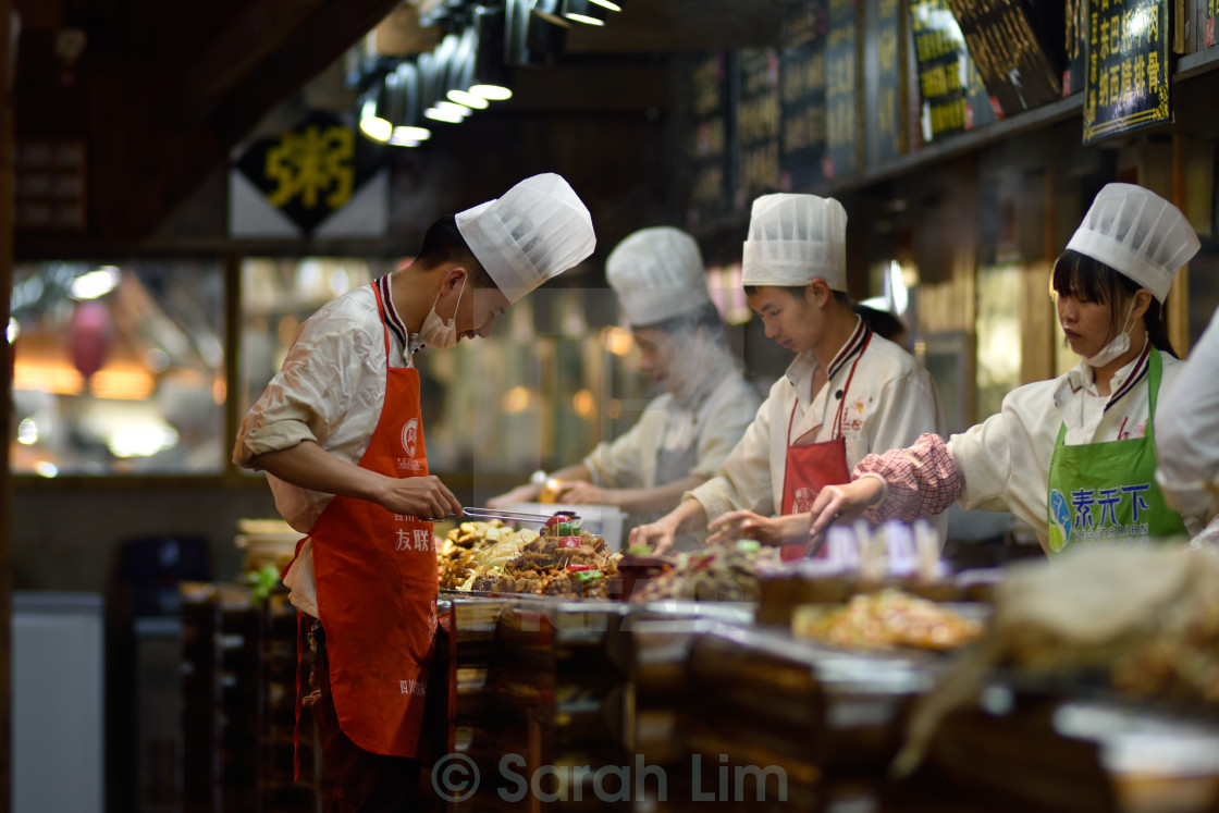 "Restaurant Lijang 2" stock image