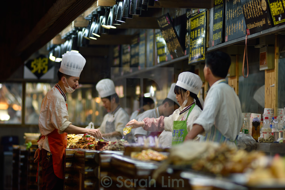 "Restaurant Lijang 1" stock image