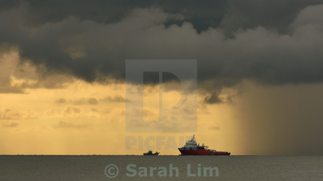 "Storm clouds" stock image