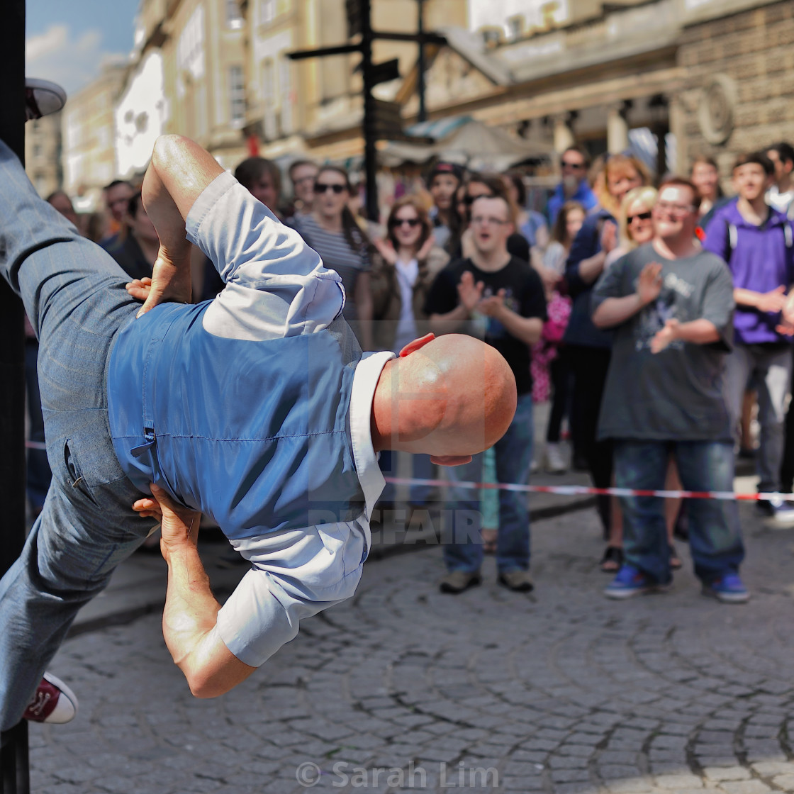 "Sideways" stock image