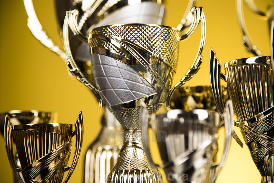 Award winning trophy sport background - License, download or print for  £ | Photos | Picfair