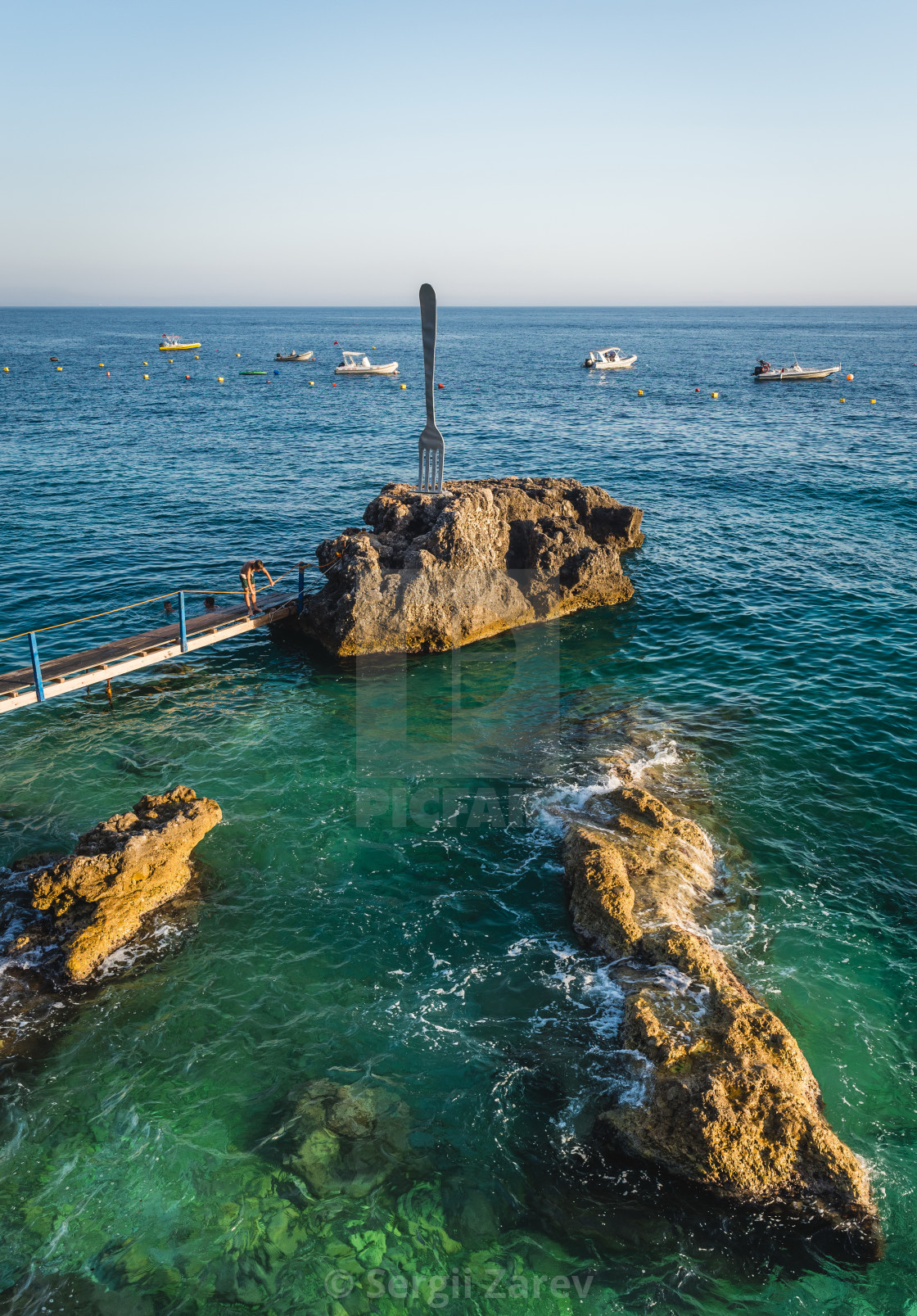 Azure Sea In Dhermi Albania License Download Or Print For 2 48 Photos Picfair