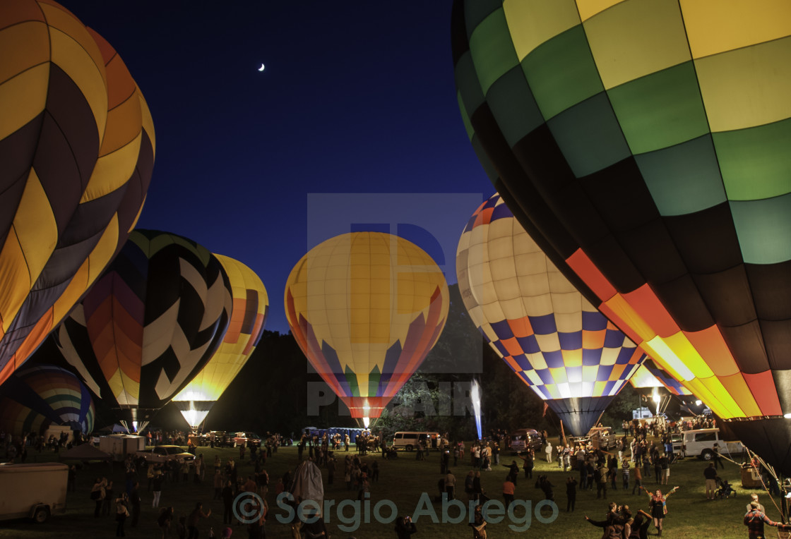 "Balloon Glow" by Sergio Abrego - $15.29 "Balloon Glow" stock image