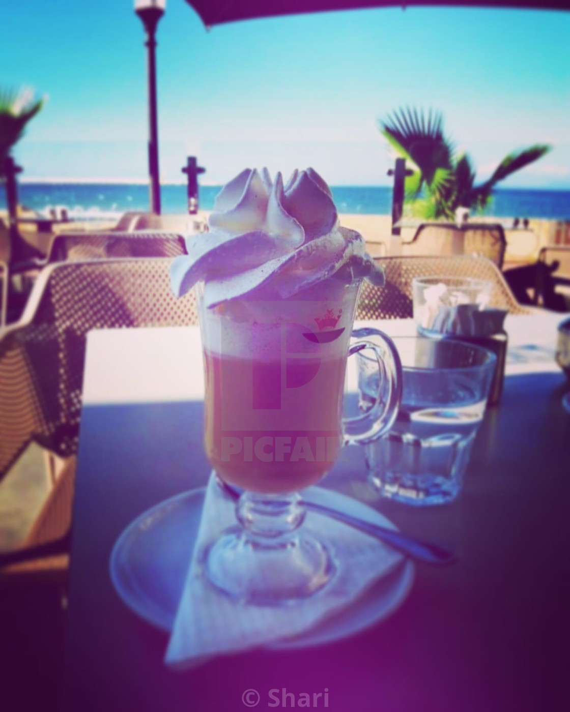 Nice View And Delicious Cappuccino License Download Or Print For 24 80 Photos Picfair