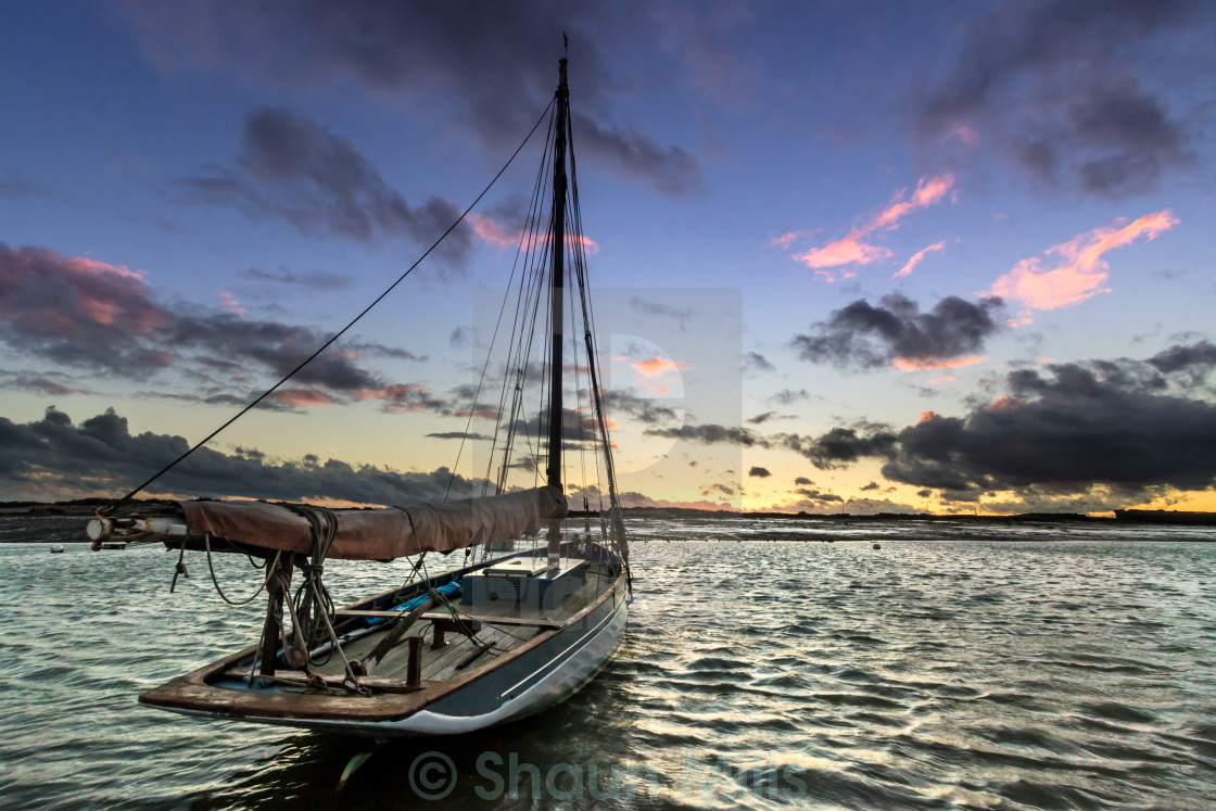 "Essex Oyster Smack" stock image