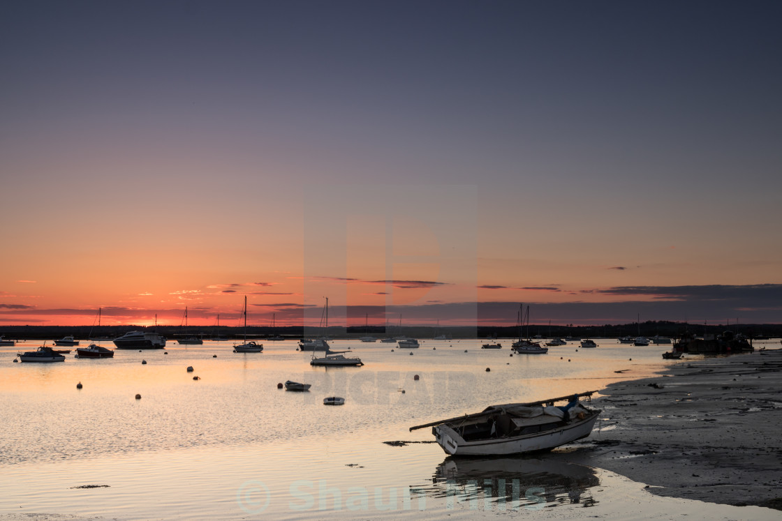 "Tranquil Evening" stock image