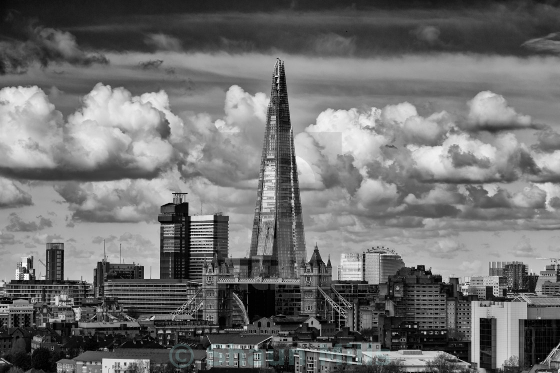 "The Shard" stock image