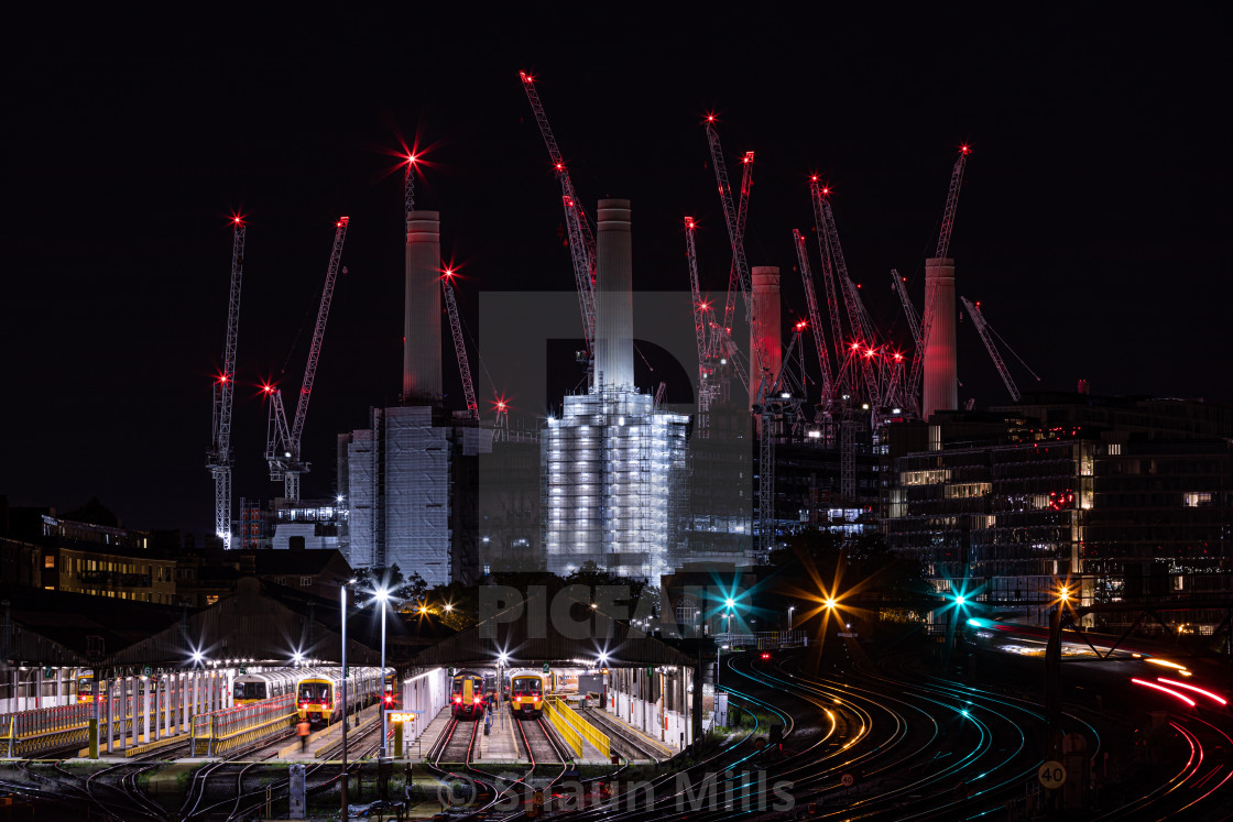 "Battersea Power Station" stock image