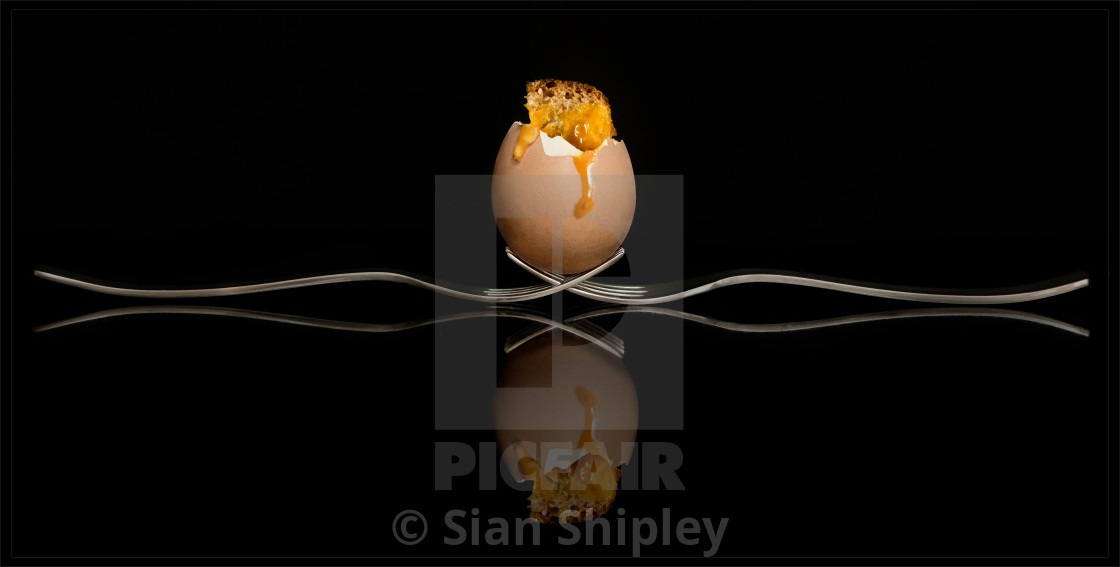 "Dippy Egg : best product : Canvas - black wrap - 20x10inch" by Sian Shipley - $30.59 "Dippy Egg : best product : Canvas - black wrap - 20x10inch" stock image