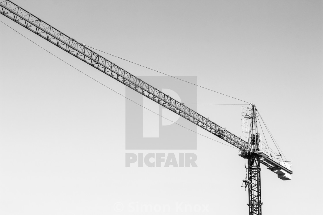 "Crane Sky" stock image