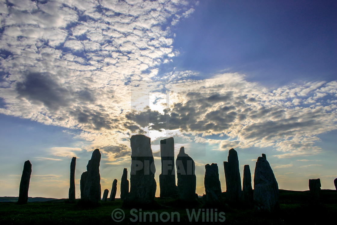 "Standing Stones - Callanish, Isle of Lewis" by Simon Willis - $5.96 "Standing Stones - Callanish, Isle of Lewis" stock image