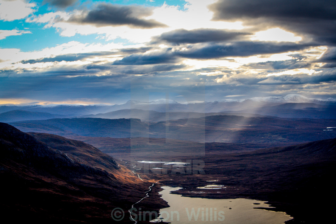 "Highland road" by Simon Willis - $5.96 "Highland road" stock image